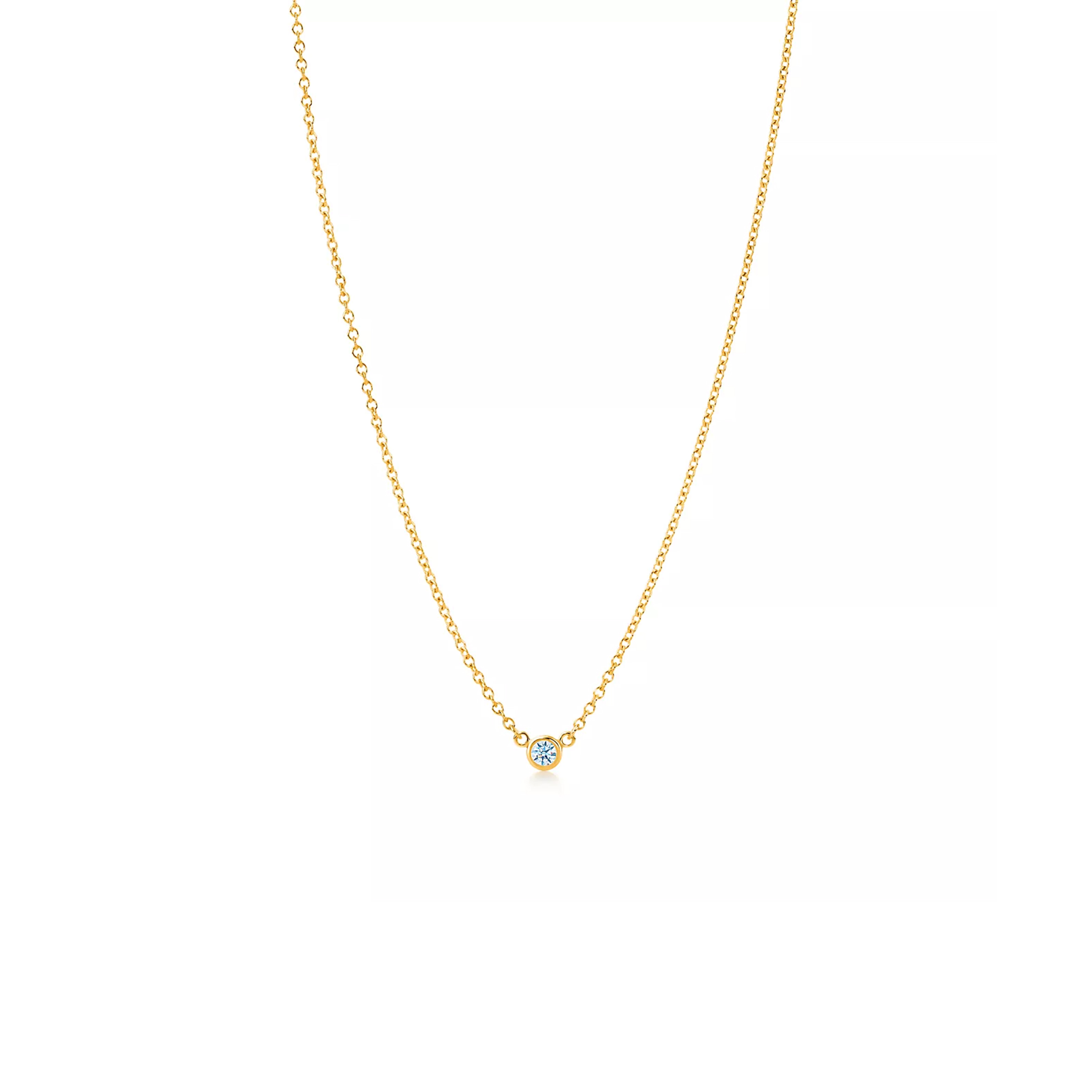 TIFFANY ELSA PERETTI® DIAMONDS BY THE YARD® SINGLE DIAMOND PENDANT 60017719 TIFFANY ELSA PERETTI® DIAMONDS BY THE YARD® SINGLE DIAMOND PENDANT 60017719